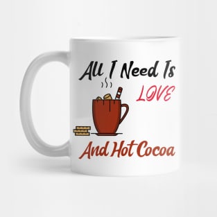 Warmth in a Cup: Love and Hot Cocoa Mug